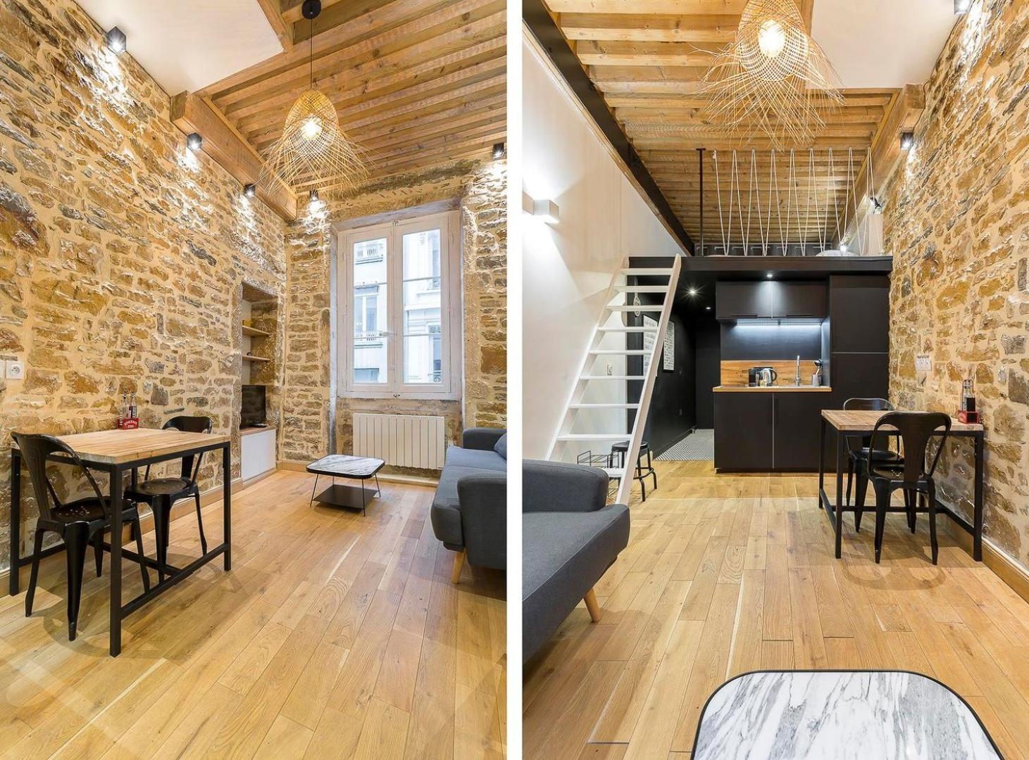 Hamac Suites - Studio Ainay 1 - Hyper Centre Lyon - 2 Personnes Eksteriør billede